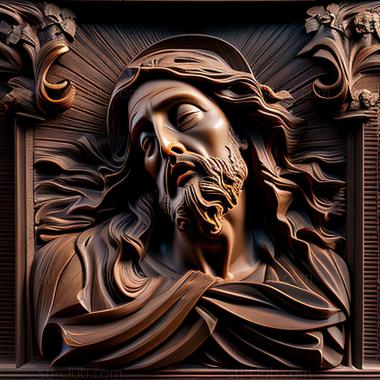 3D model st jesus (STL)